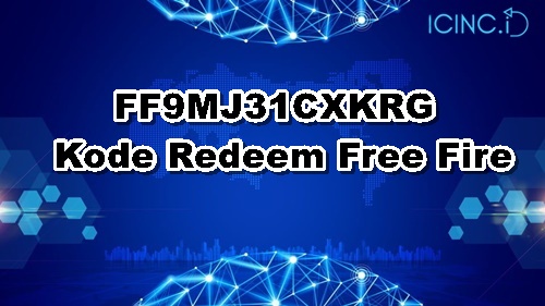 FF9MJ31CXKRG Kode Redeem Free Fire